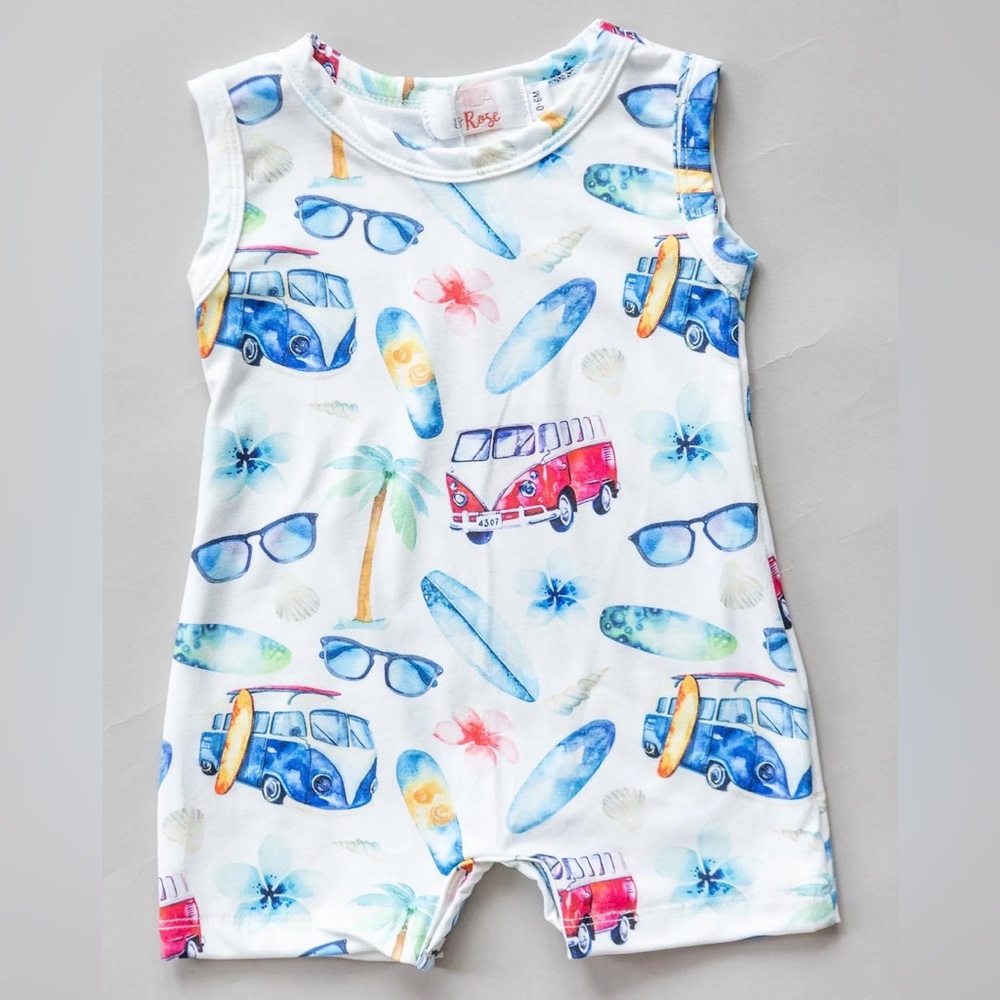 MILA & ROSE ALOHA SHORTY ONE-PIECE